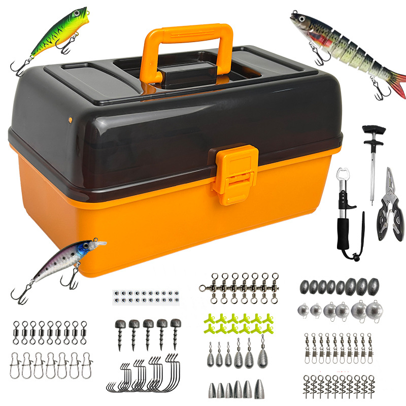Tackle Box - Set Aksesoris Umpan Pancing Luar Ruangan