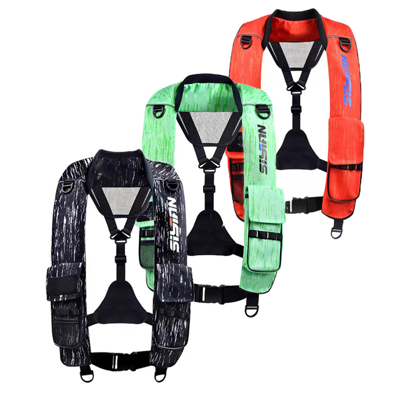 Fishing Vest Jacket - Jaket keselamatan memancing Luya tiup dewasa,