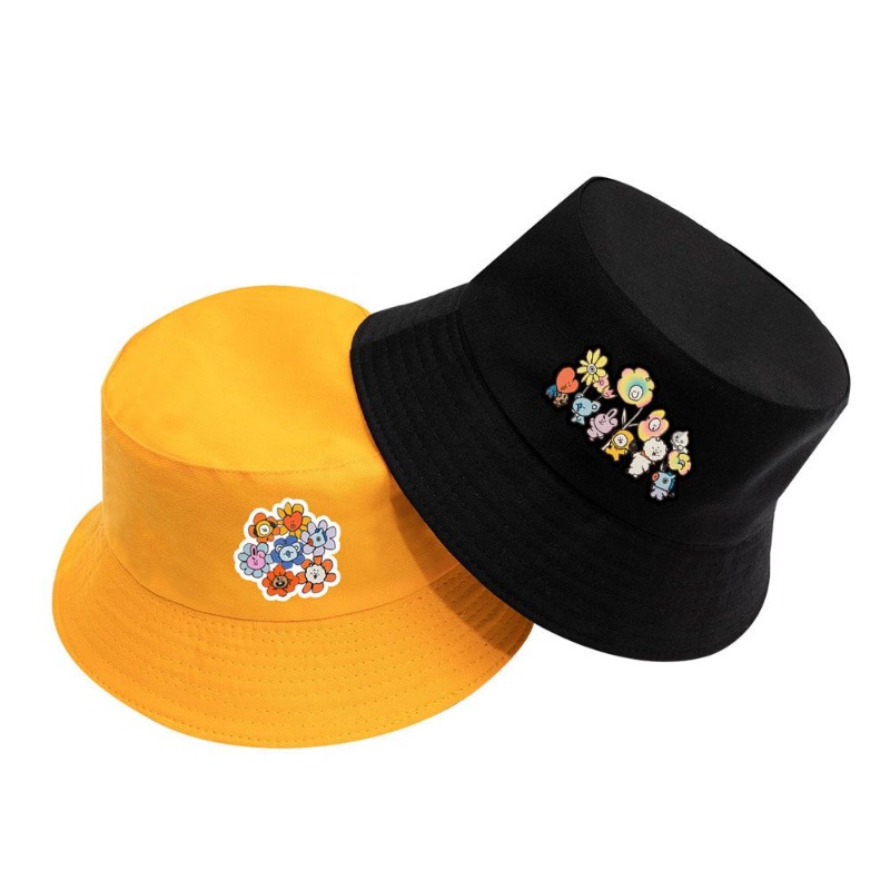Fishing Line - Topi Kanvas Cantik Kartun Lucu BT21