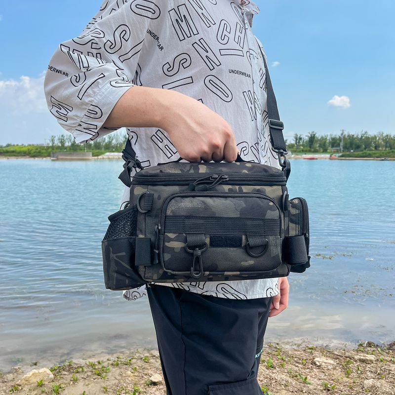 Fishing Equipment Storage - Tas Pinggang Taktis Outdoor Multifungsi, Tas