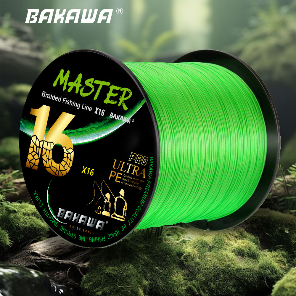 Fishing Equipment In Japanese - Senar Pancing BAKAWA X16 Strands 500M