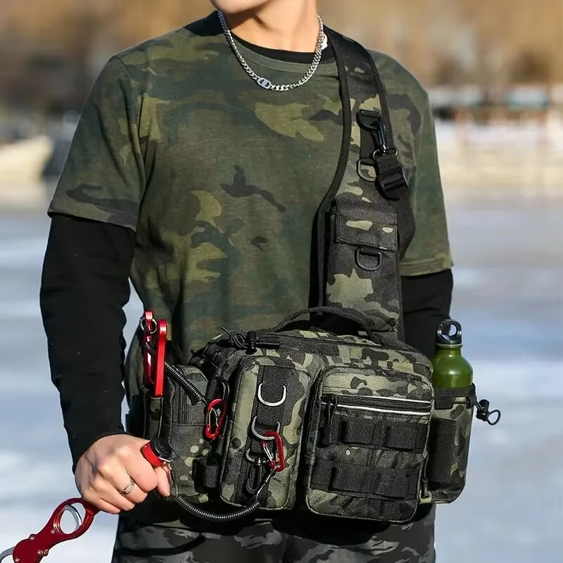 Tackle Box - Tas Selempang Pinggang Taktis Outdoor untuk