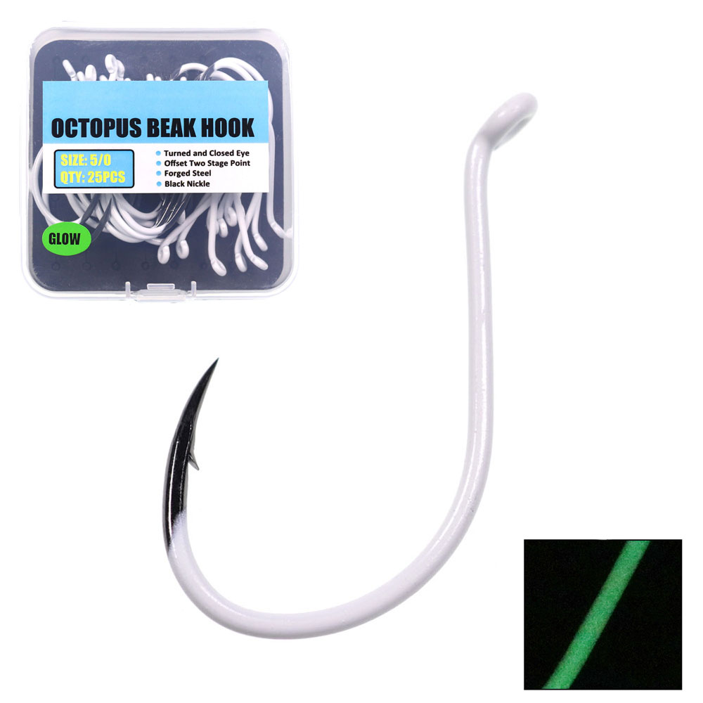 Fishing Equipment Storage - 25 Pcs/Kotak Bercahaya Baja Impor Gurita