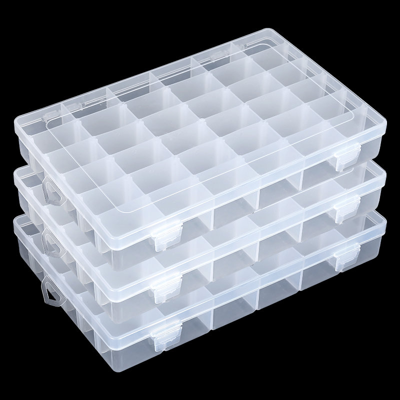 Fishing Equipment Storage - Kotak penyimpanan Organizer plastik 36 kisi,
