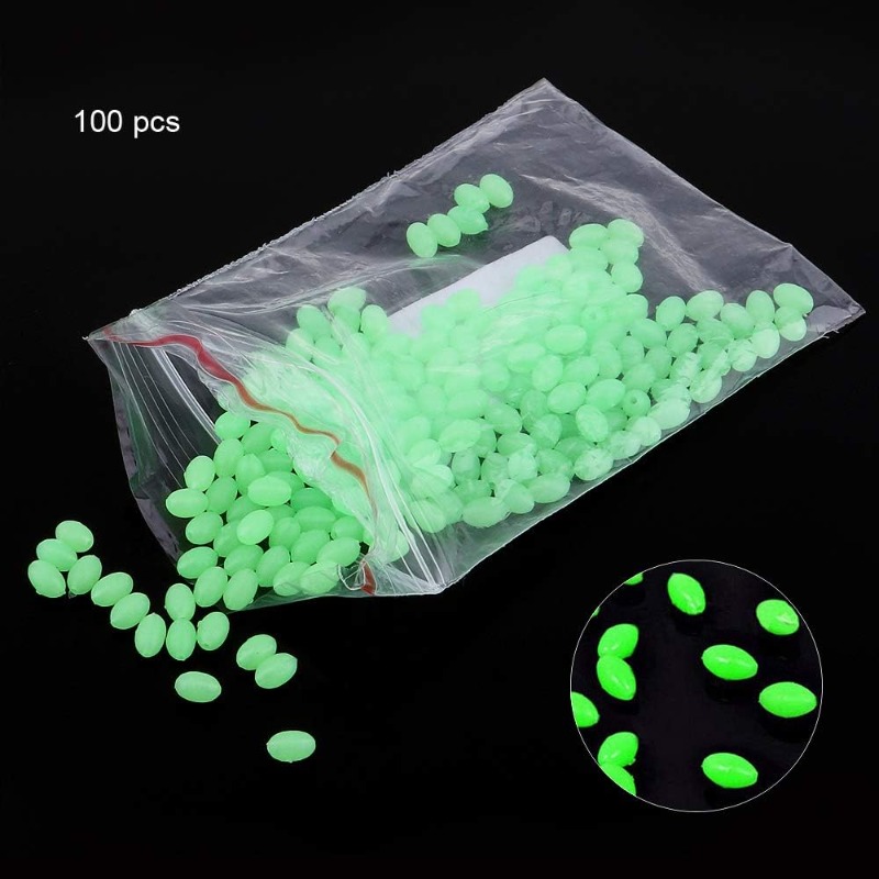 100pcs/lot Manik-manik Pancing - Fishing Equipment Tools ulasan dan harga