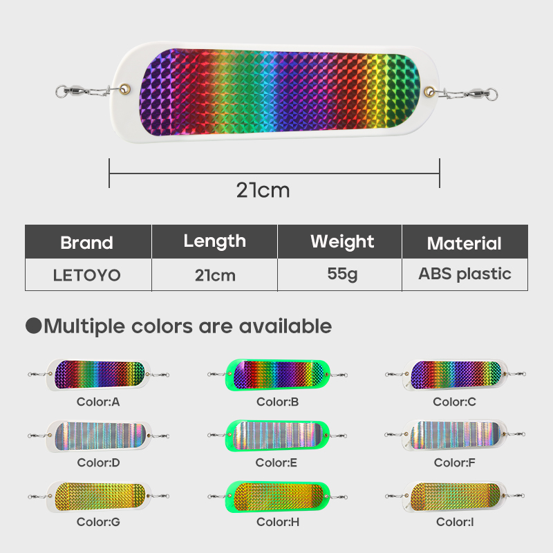 LETOYO  8in/21cm Papan Flasher - Fishing Equipment Tools ulasan dan harga