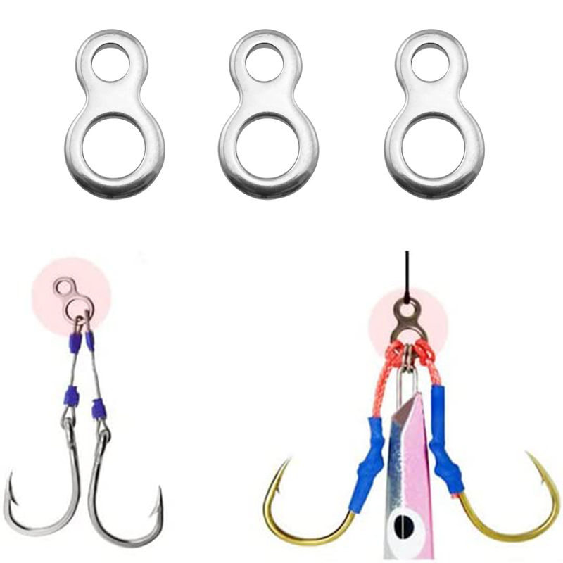 10-50pcs baja tahan karat mema - Fishing Equipment Tools ulasan dan harga
