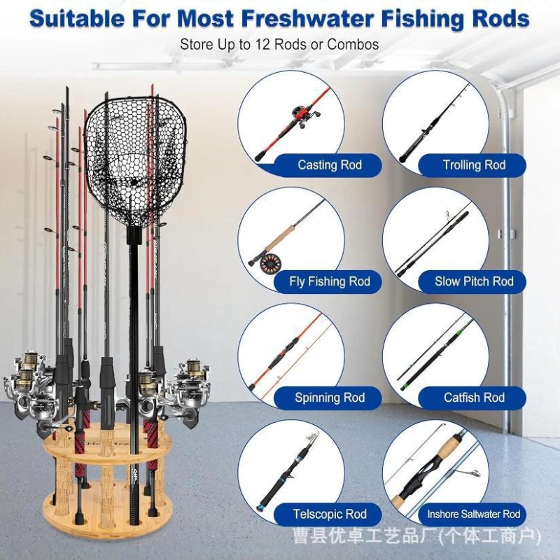 Rak Penyimpanan Joran Pancing  - Fishing Equipment Tools ulasan dan harga