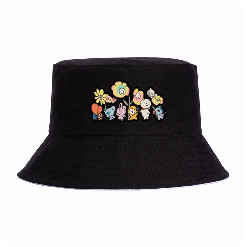 Topi Kanvas Cantik Kartun Lucu - Fishing Line ulasan dan harga