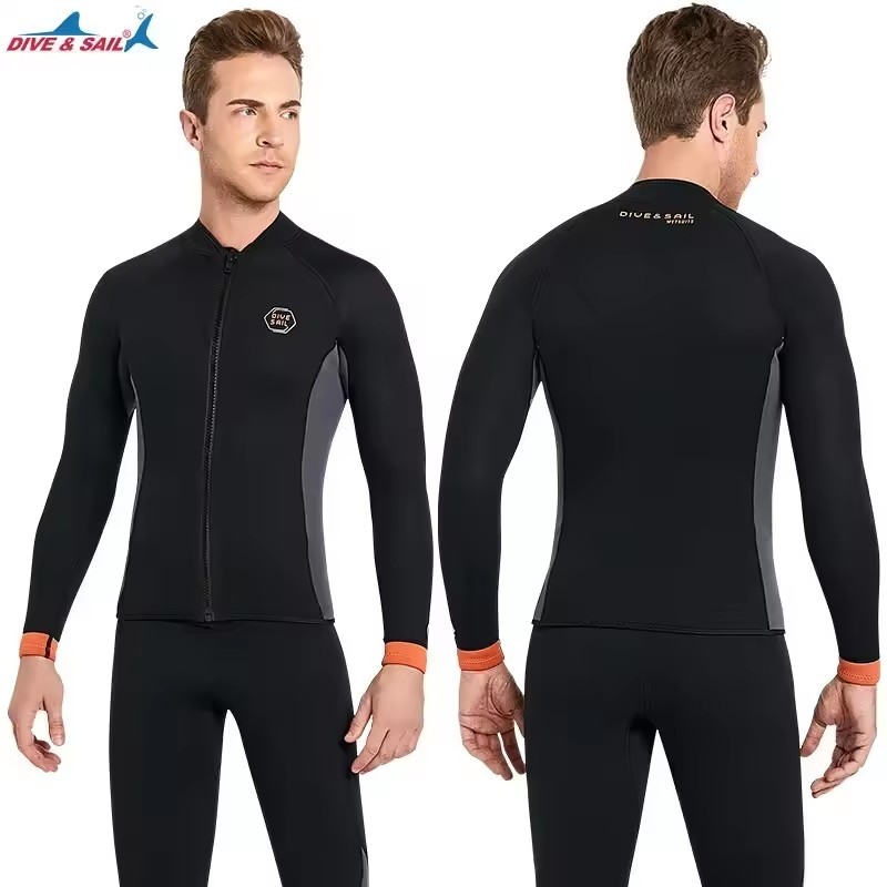 Jaket Wetsuit Neoprene 3MM Pri - Surf Fishing Equipment ulasan dan harga