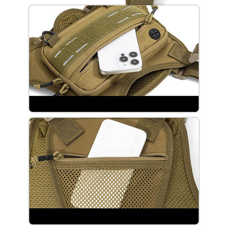 Tas Rompi Dada Taktis untuk Be - Fishing Vest Jacket ulasan dan harga