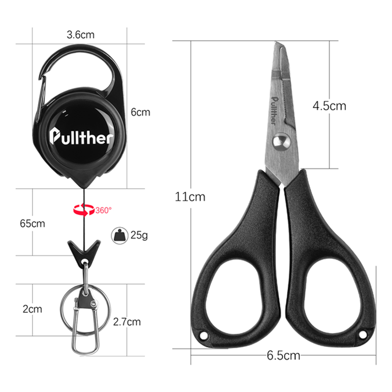Puller gunting garis kepang se - Tackle Box ulasan dan harga