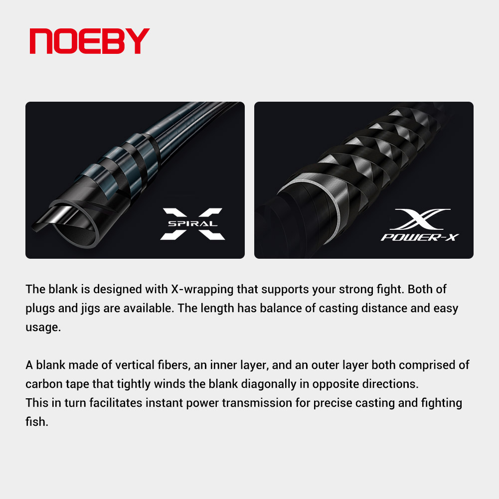 Joran Pancing NOEBY 2 Section  - Surf Fishing Equipment ulasan dan harga