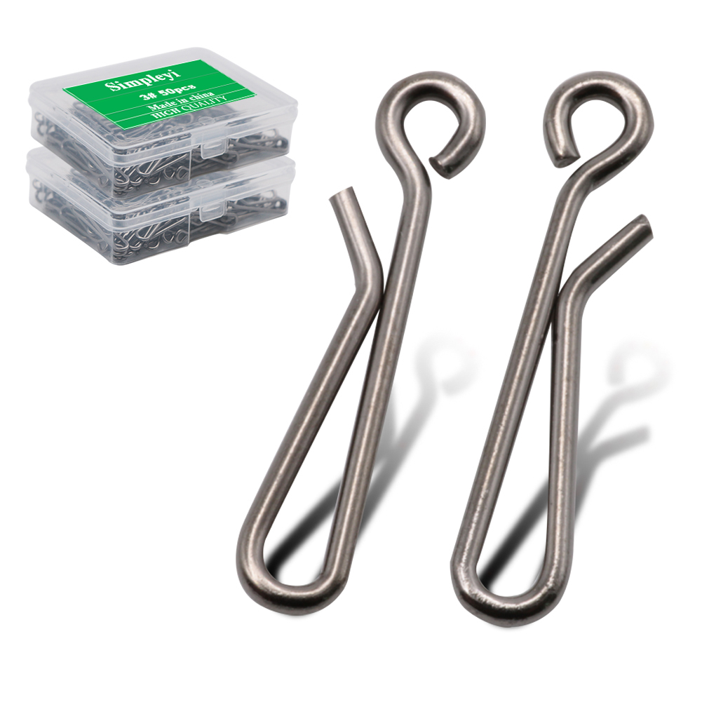50 Buah/Boks Bantalan Kunci Gu - Fishing Equipment Tools ulasan dan harga
