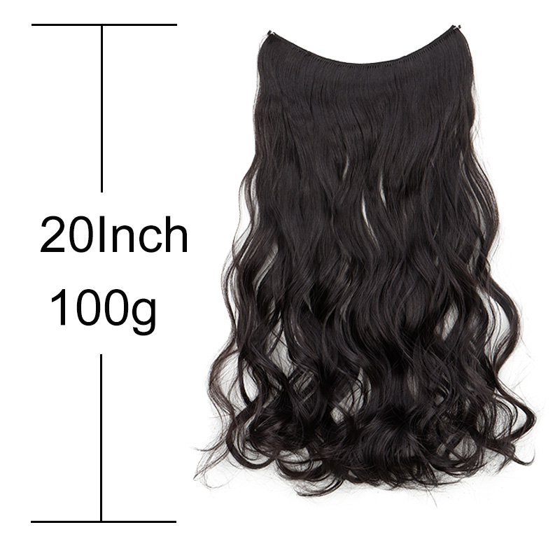Ekstensi Rambut Satu Potong Si - Fishing Line ulasan dan harga