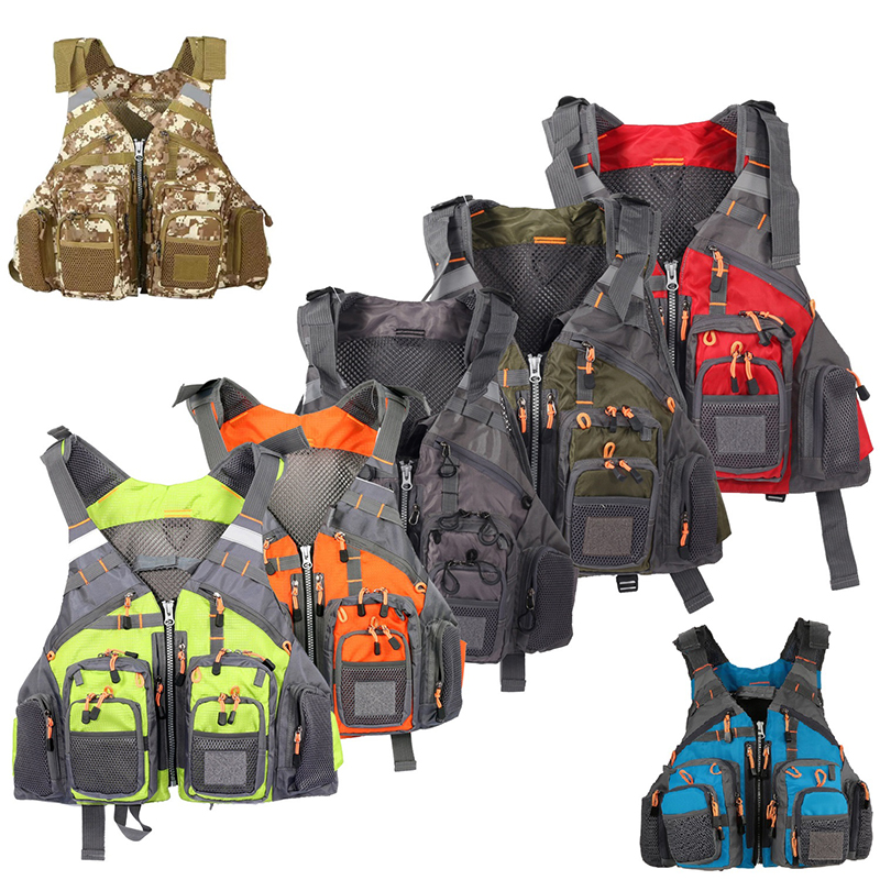 Rompi Pancing Multifungsi deng - Fishing Vest Jacket ulasan dan harga