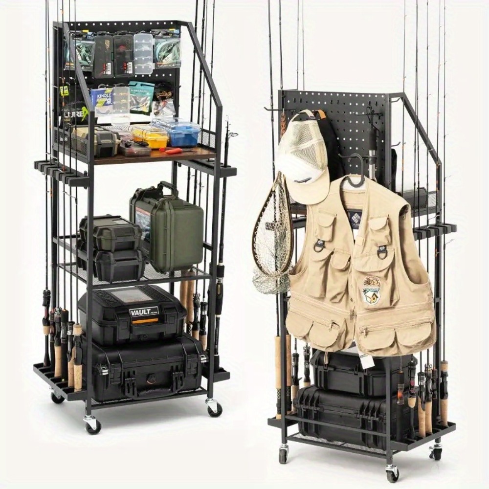 Penyangga Joran Pancing untuk  - Fishing Equipment Storage ulasan dan harga
