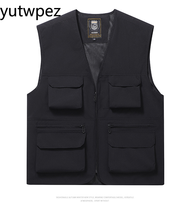 Rompi Jaket Tanpa Lengan Pria  - Fishing Vest Jacket ulasan dan harga